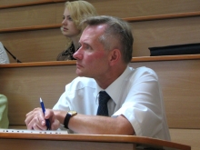 Професор Ян Лабуда, Словаччина.
Конференція AC&CA, Київ, 2005