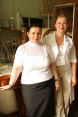 Валентина Верба і Людмила Цюкало. Червень 2006