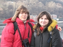 Олена Крушинська і Тетяна Кеда. 2 лютого 2008